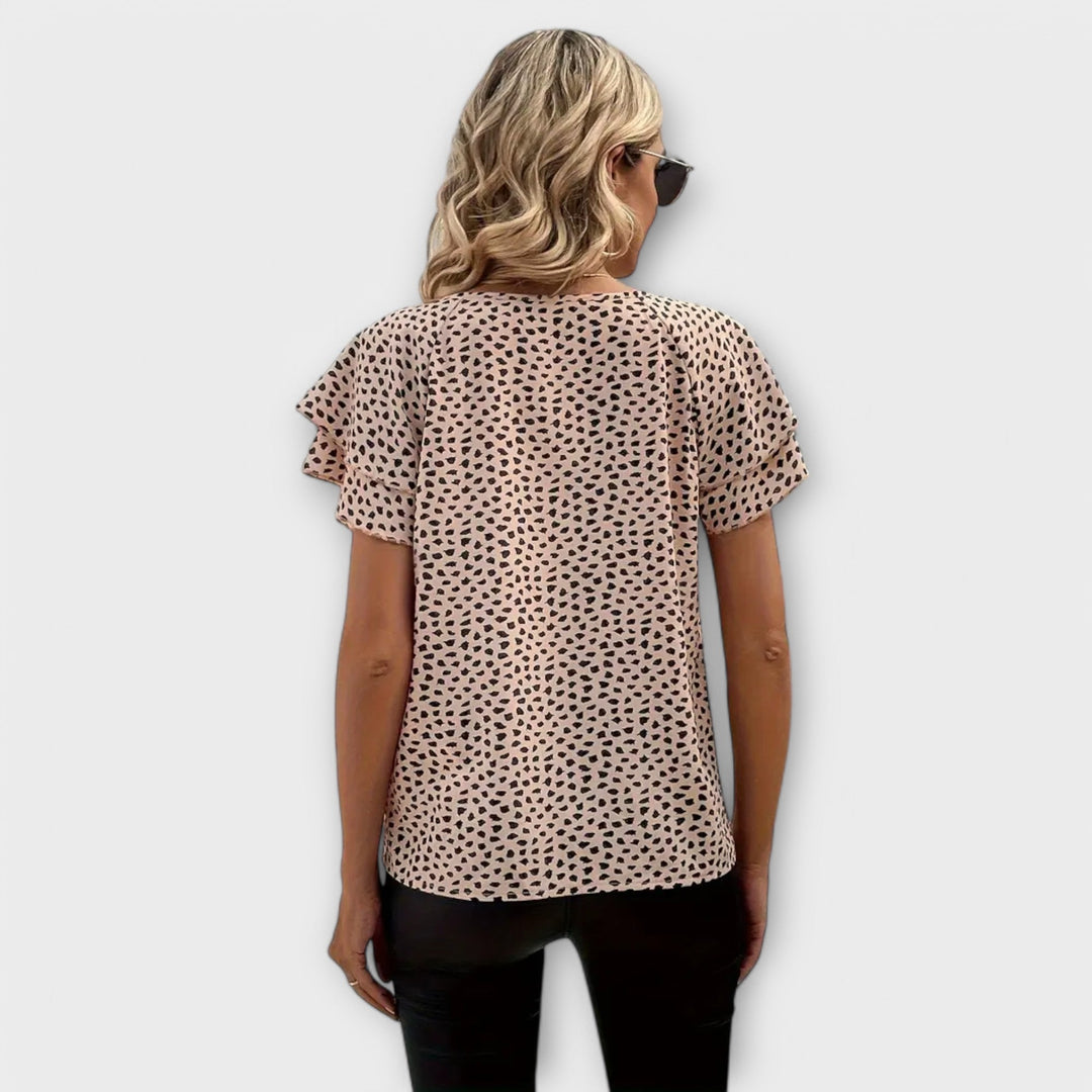 Emily - Blouse à imprimé intégral