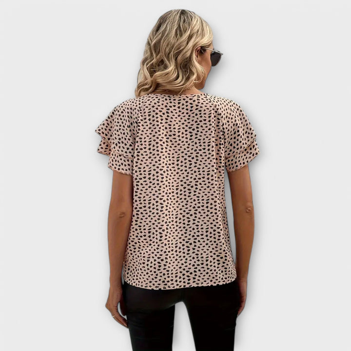 Emily - Blouse à imprimé intégral