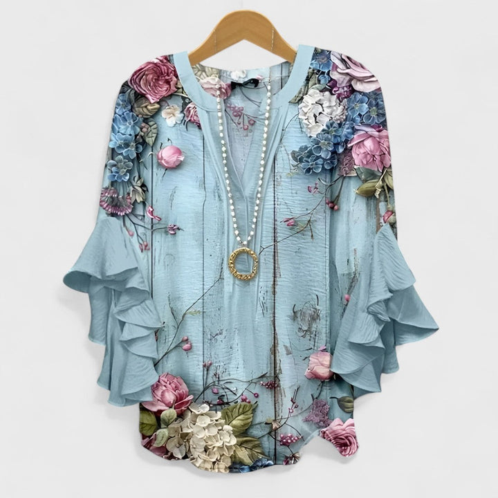 Elisabet - Blouse d'Été Décontractée