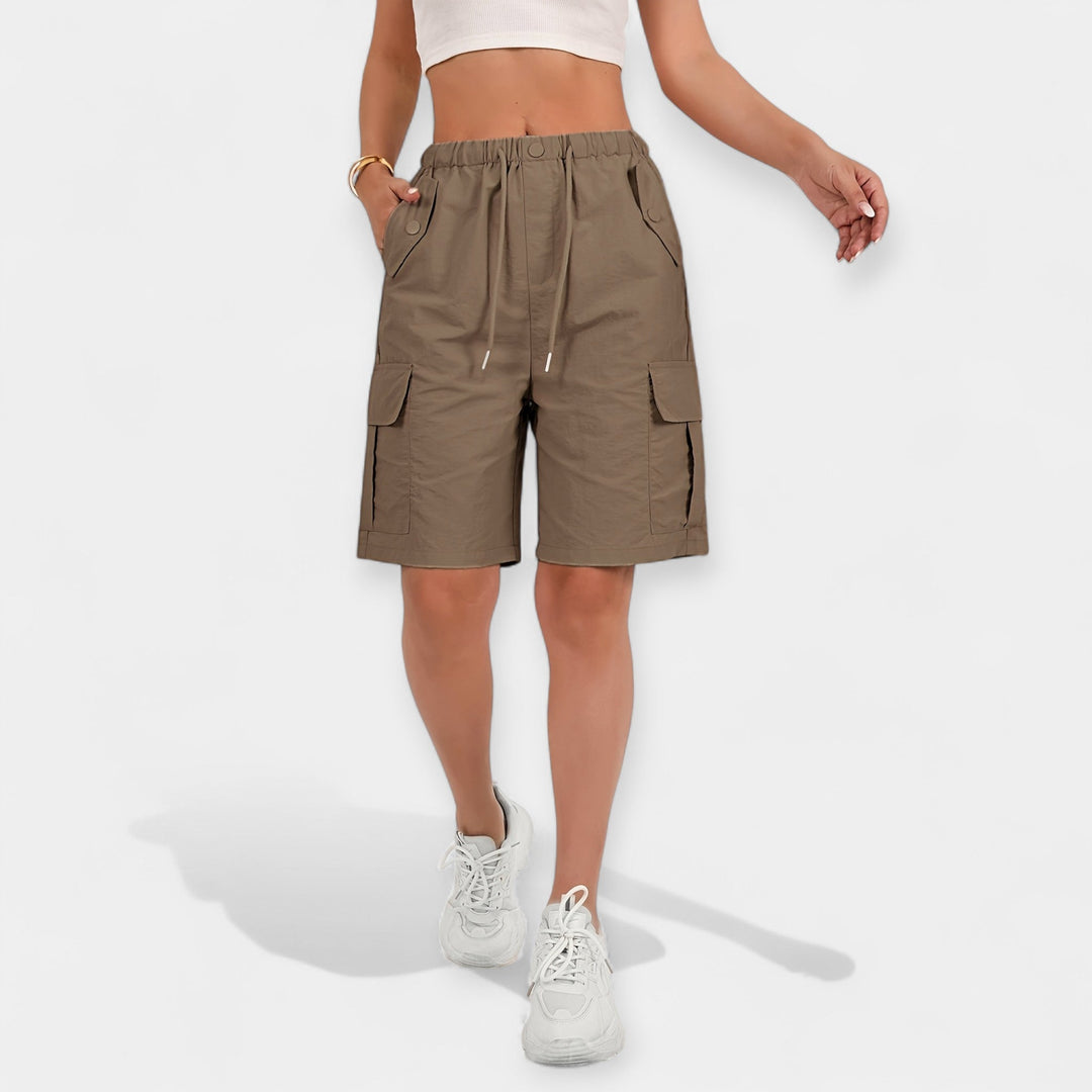 Shorts cargo d'été pour femme
