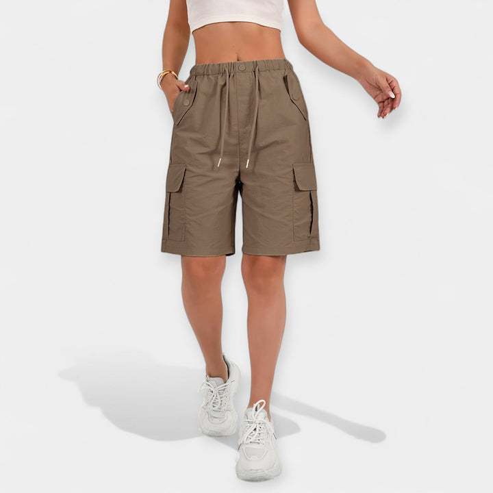 Shorts cargo d'été pour femme
