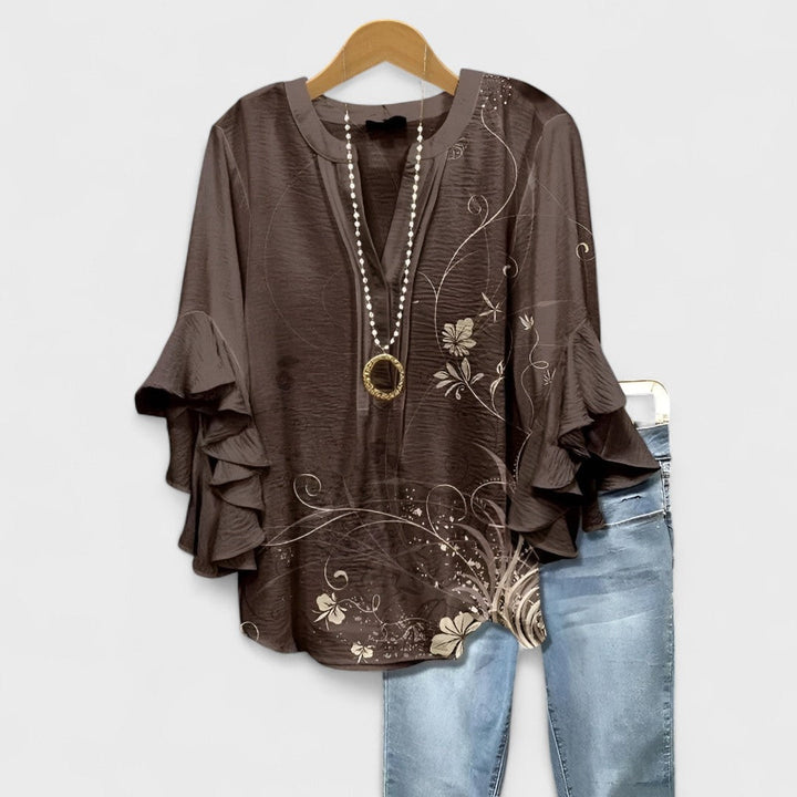 Elisabet - Blouse d'Été Décontractée