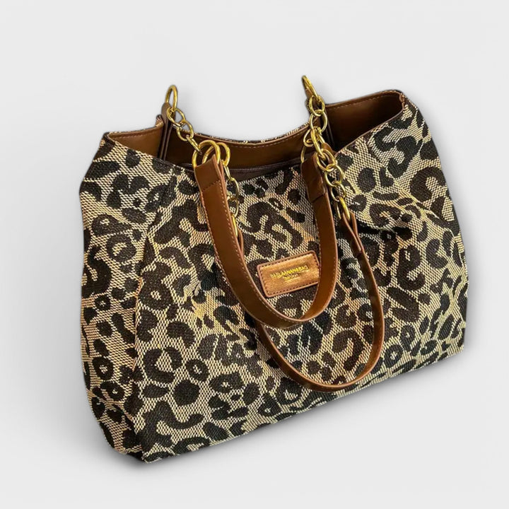 Simona – Sac à imprimé léopard