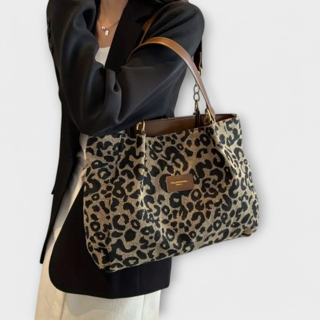 Simona – Sac à imprimé léopard