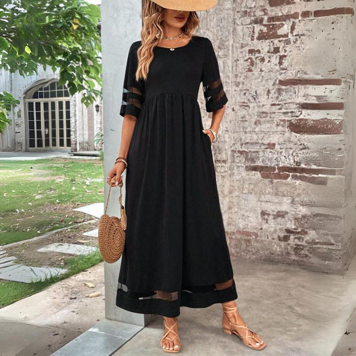 Aubrey™ – Robe maxi flatteuse et lissante pour le ventre