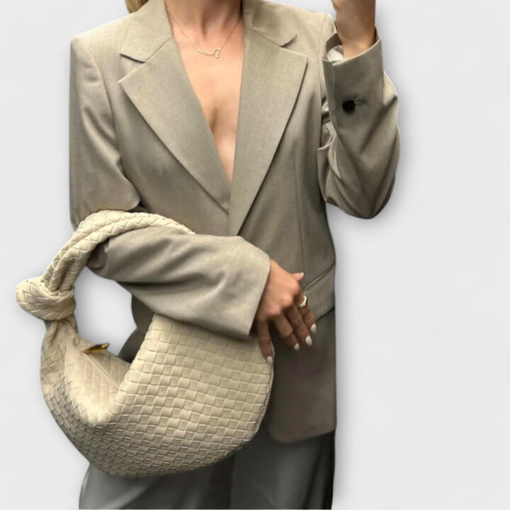 Cécile. - Grand sac à main en tissu