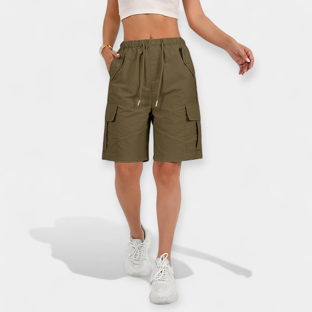 Shorts cargo d'été pour femme