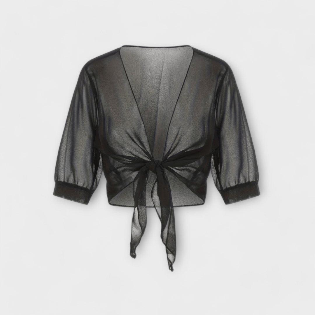 Olivia - Blouse à l'avant ouvert
