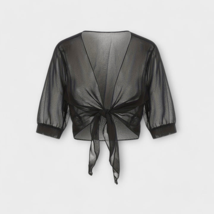 Olivia - Blouse à l'avant ouvert