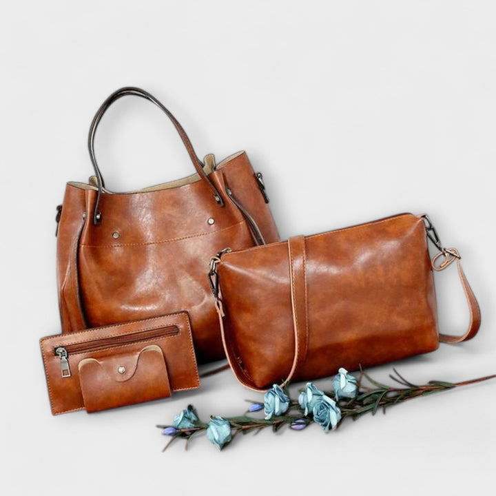 Cécile. - Sac vintage de 4 pièces