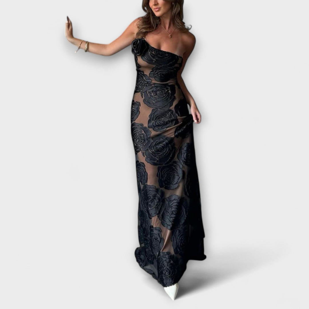 Sara - Robe Maxi Florale