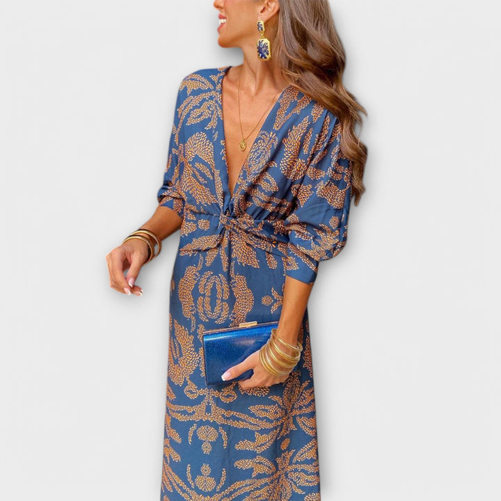 Oriana - Robe élégante à manches longues