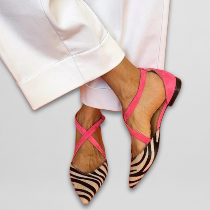 Alena – Ballerines avec des bretelles