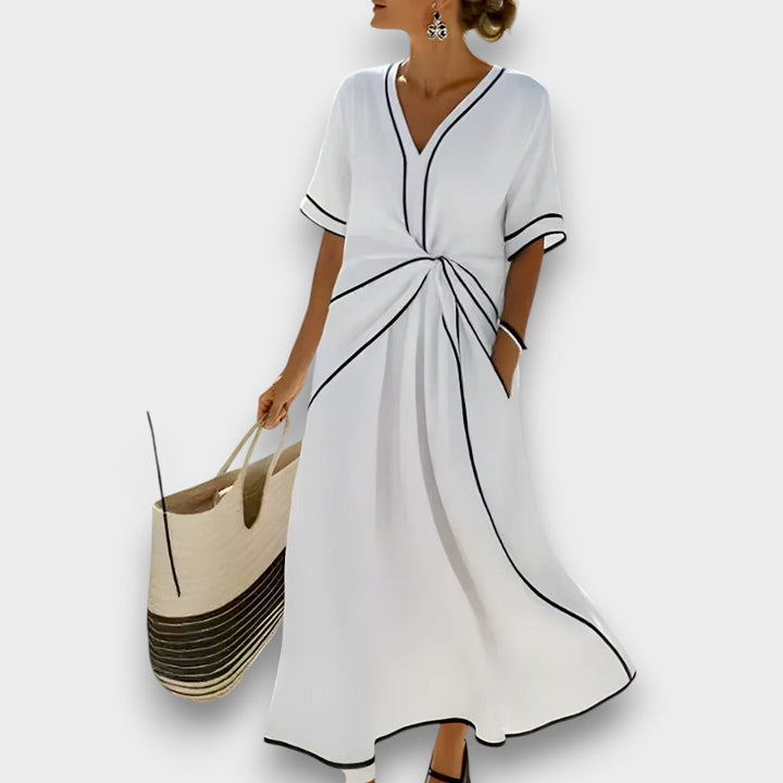 Ema - Robe d'été rayée