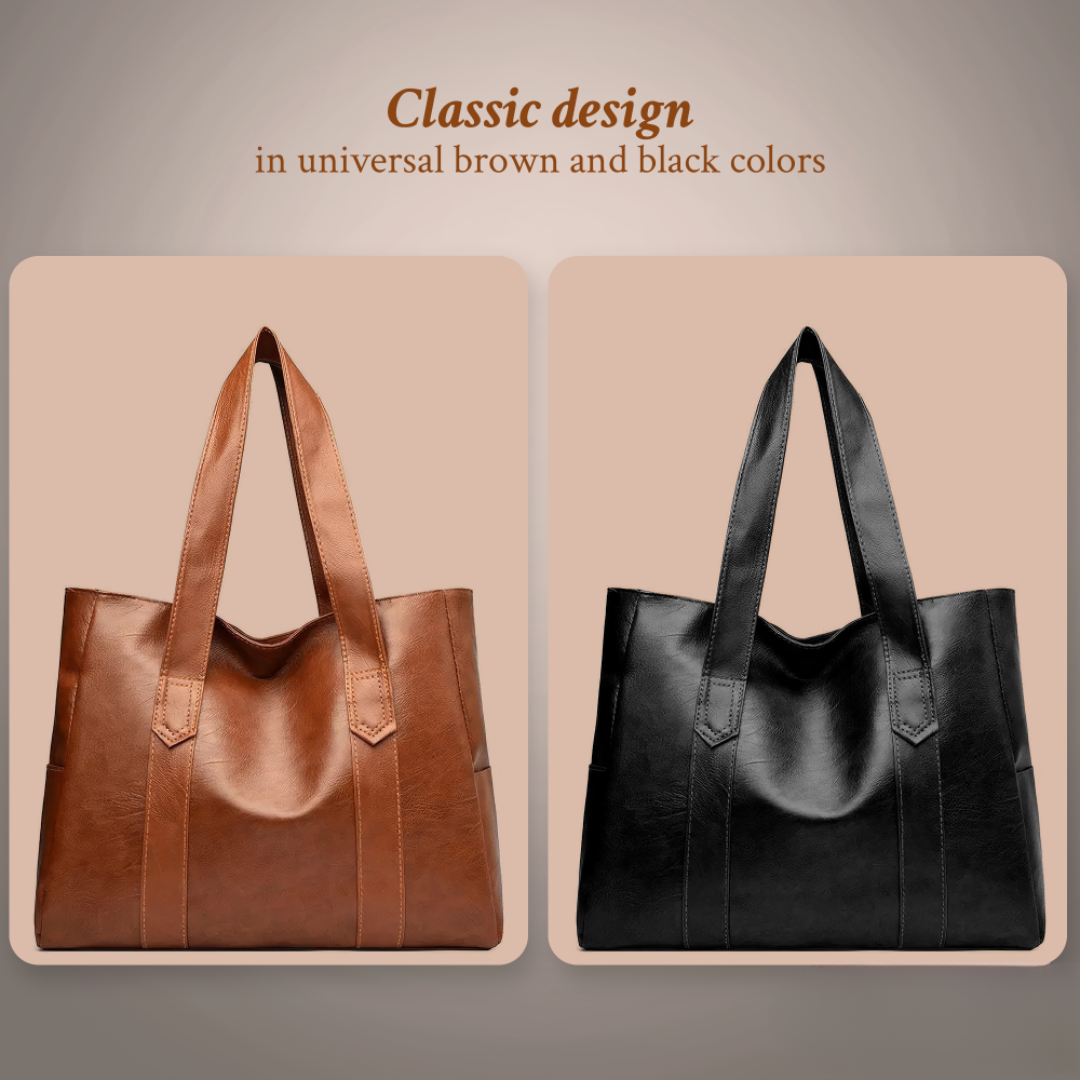 Susan - Sac à main en cuir minimaliste de luxe