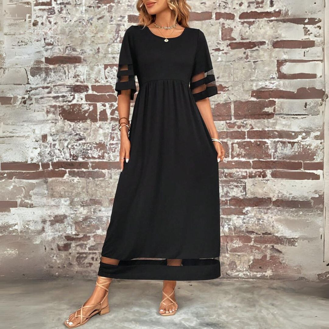 Aubrey™ – Robe maxi flatteuse et lissante pour le ventre