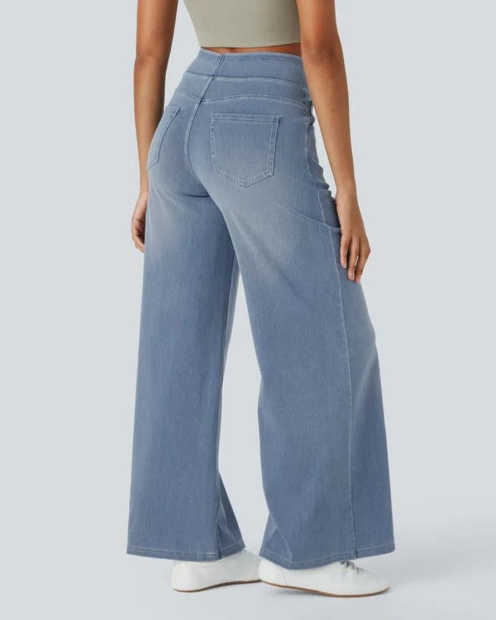 Ainsley - Jeans À Jambe Large Confortables