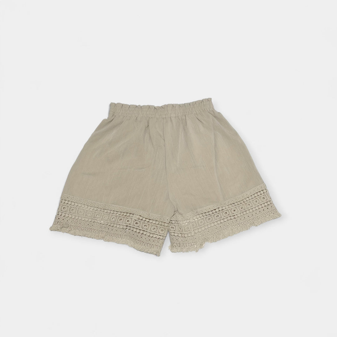 Shorts en dentelle