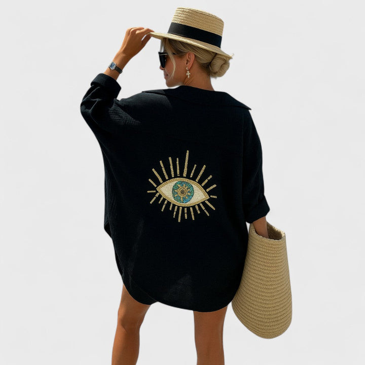 Irena - Blouse Casual au Style Ibiza