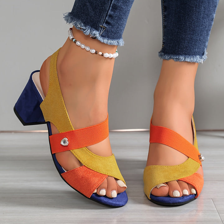 Lisa | Talons Blocs de Confort Orthopédique