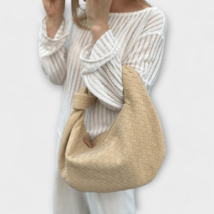 Cécile. - Grand sac à main en tissu