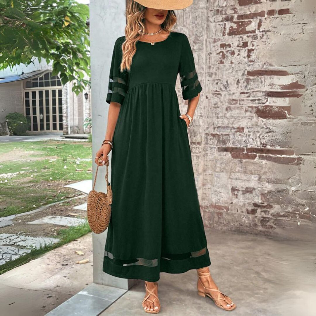 Aubrey™ – Robe maxi flatteuse et lissante pour le ventre