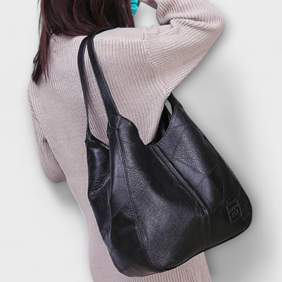 Cécile. - Sac en cuir vintage