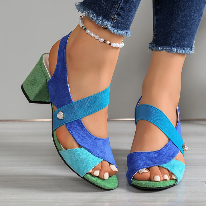 Lisa | Talons Blocs de Confort Orthopédique