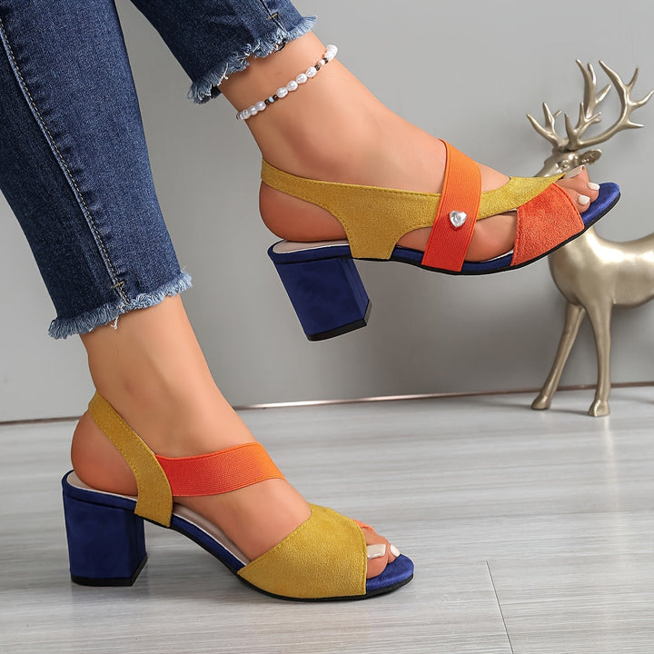 Lisa | Talons Blocs de Confort Orthopédique