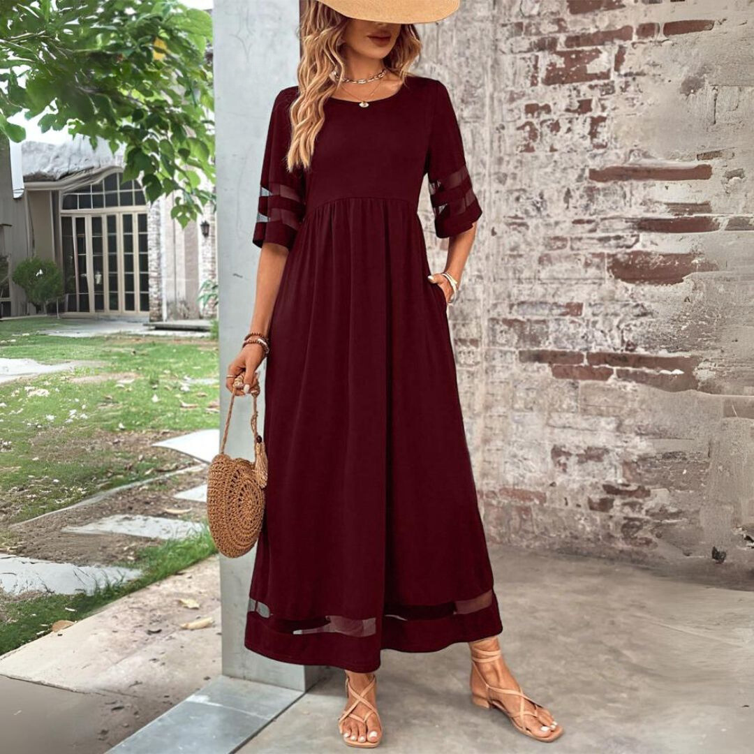 Aubrey™ – Robe maxi flatteuse et lissante pour le ventre