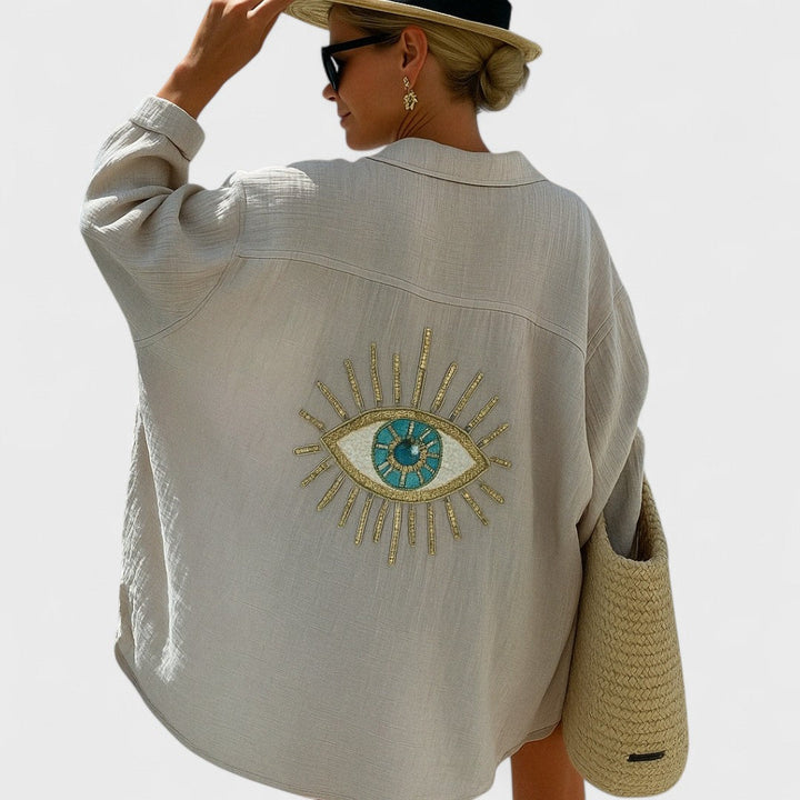 Irena - Blouse Casual au Style Ibiza
