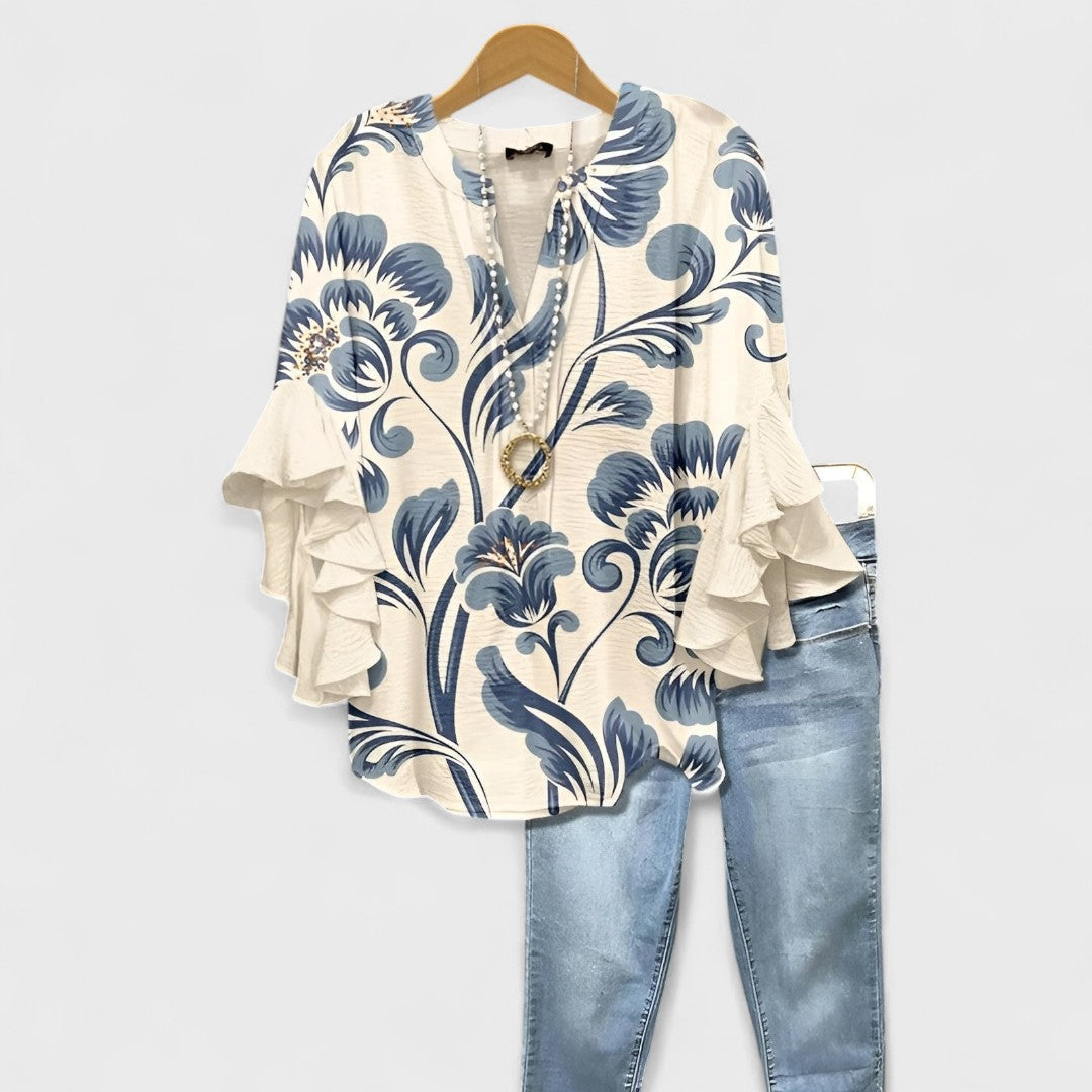 Elisabet - Blouse d'Été Décontractée