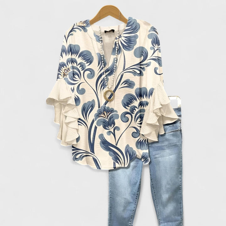 Elisabet - Blouse d'Été Décontractée