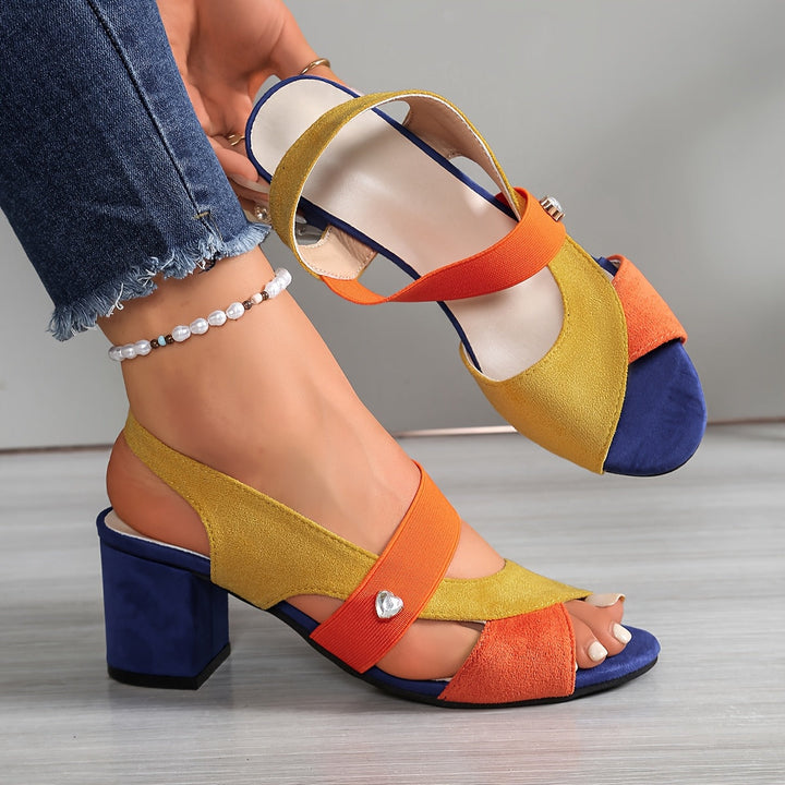 Lisa | Talons Blocs de Confort Orthopédique