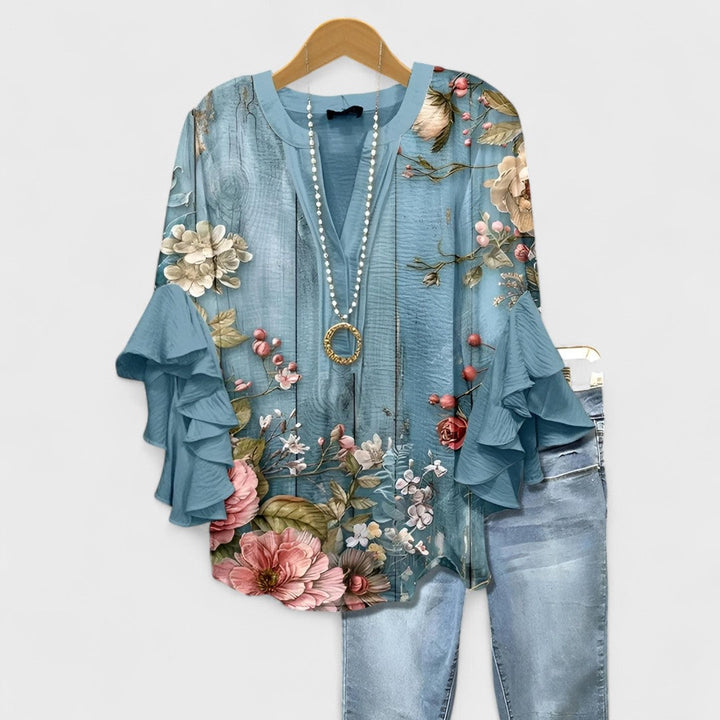 Elisabet - Blouse d'Été Décontractée