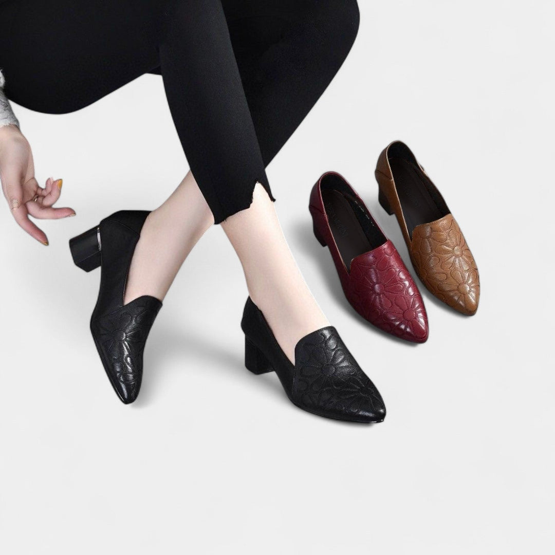 Olene – Chaussures avec broderie