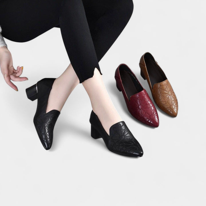 Olene – Chaussures avec broderie