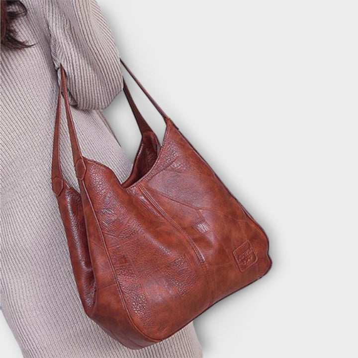 Cécile. - Sac en cuir vintage
