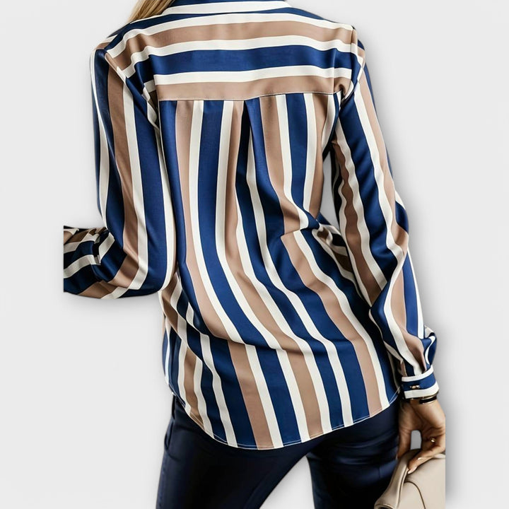 Emily - blouse décontractée et confortable à rayures