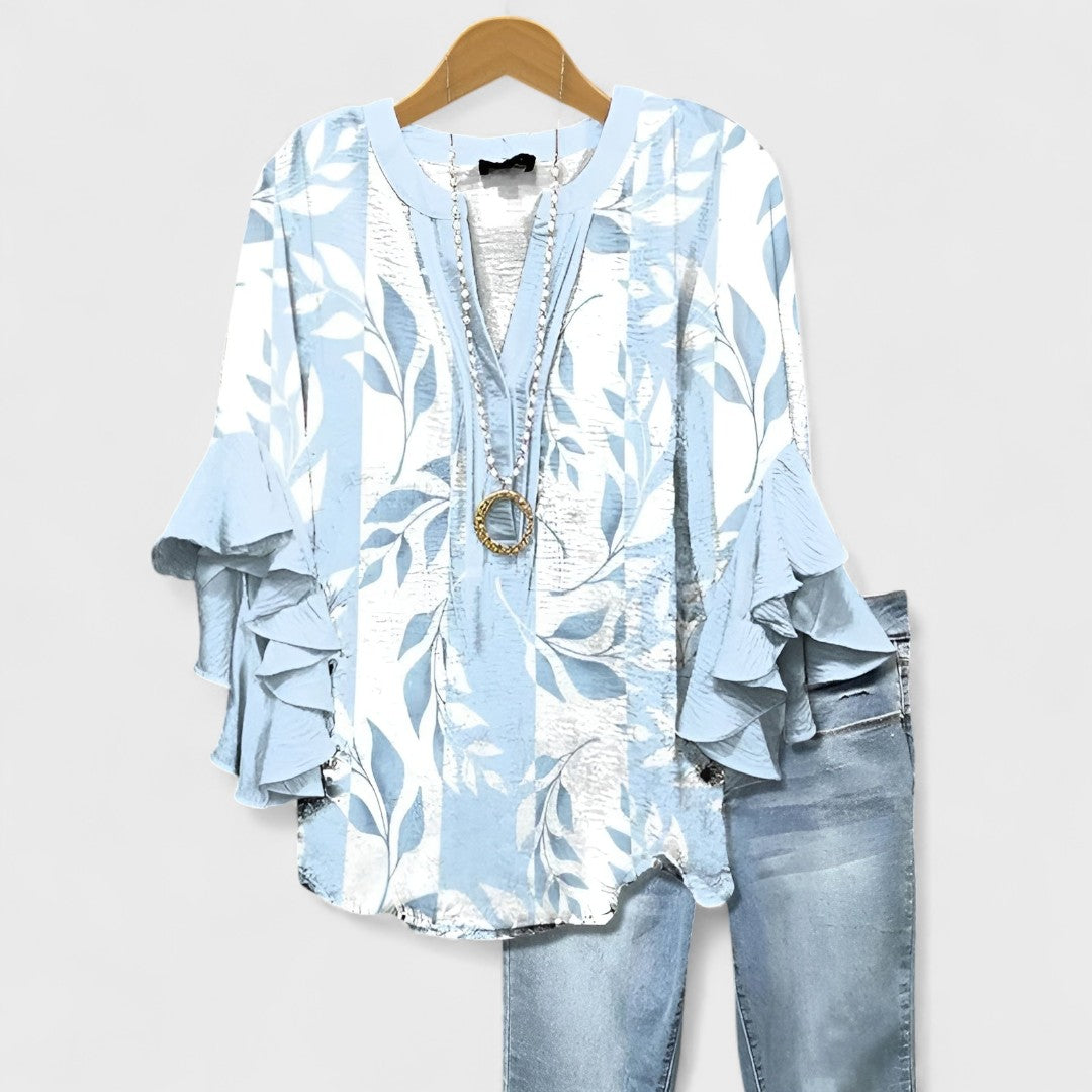 Elisabet - Blouse d'Été Décontractée