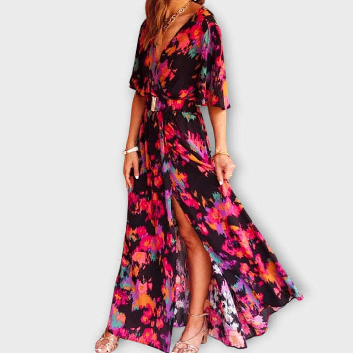 Sabine - Robe maxi élégante au design décontracté