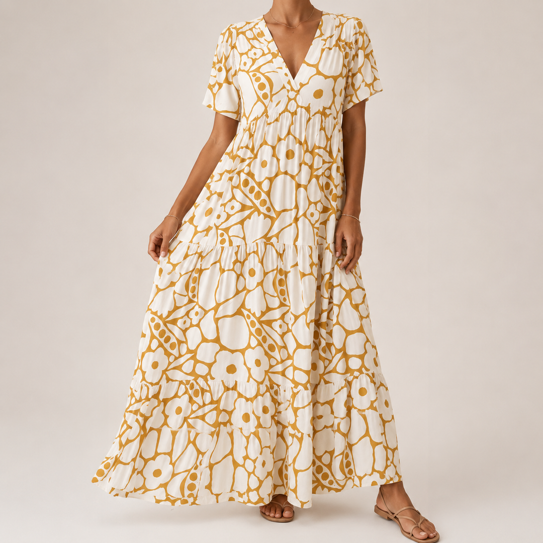 Clara | Robe Bohémienne Élégante
