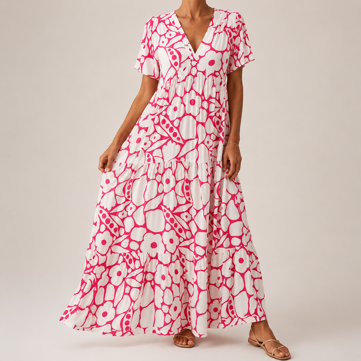 Clara | Robe Bohémienne Élégante