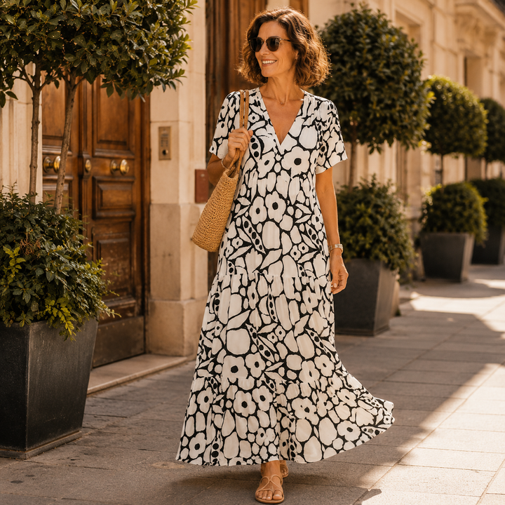 Clara | Robe Bohémienne Élégante
