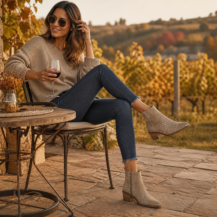 Annie | Bottines avec Clous