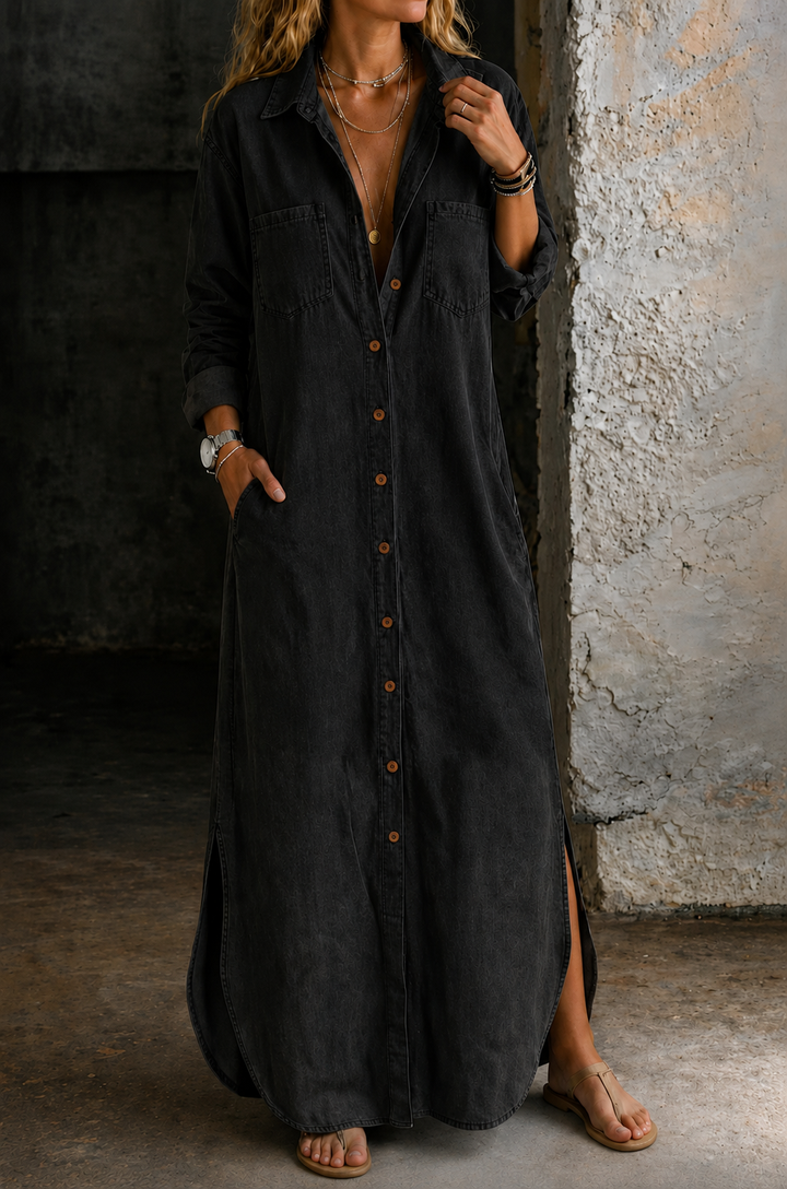 Delana | Robe Boutonnée