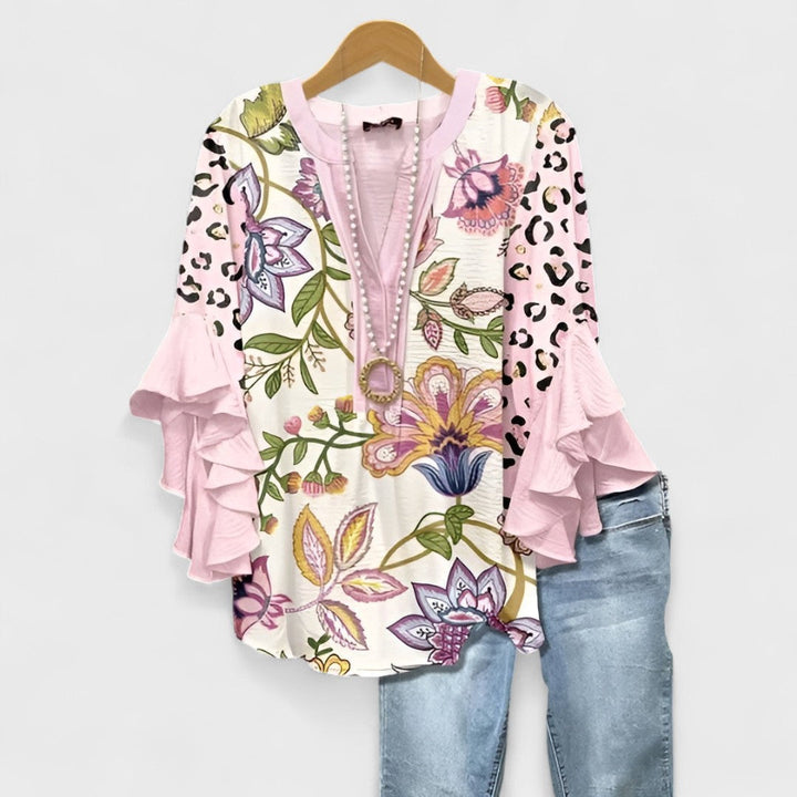 Elisabet - Blouse d'Été Décontractée