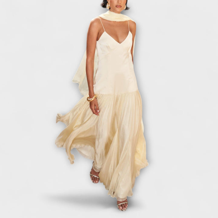 Solene - Robe maxi longue Fía Flows