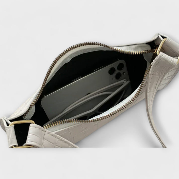 Cécile. - Sac en cuir brillant