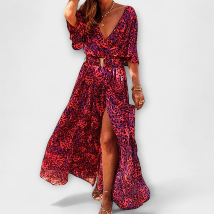 Sabine - Robe maxi élégante au design décontracté